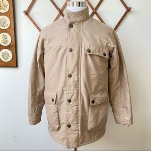 Coach Leatherware Utility Field Jacket Tan Small